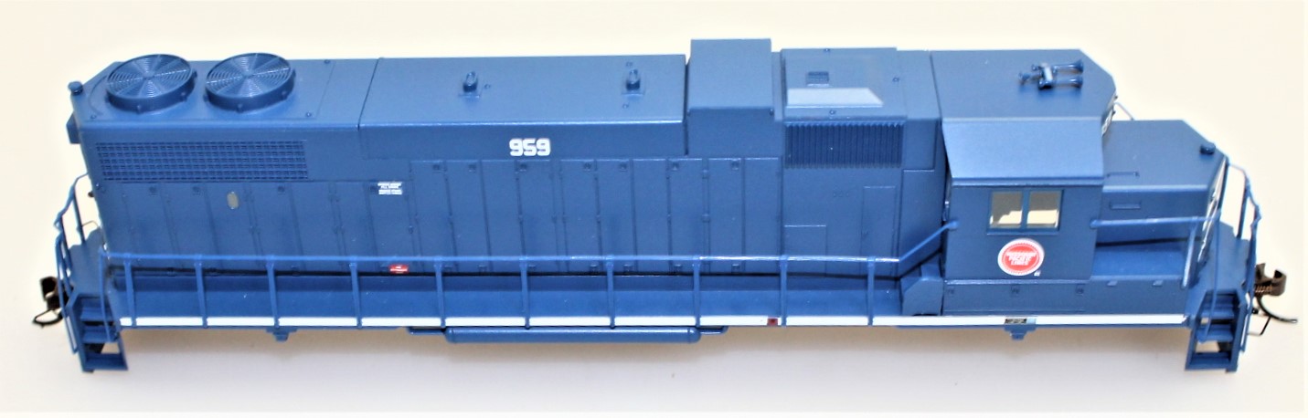 (image for) BODY SHELL MISSOURI PACIFIC LINES (HO GP38-2) DCC READY